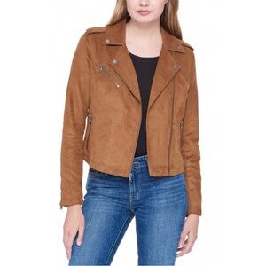 Levi’s Faux Suede Moto Jacket